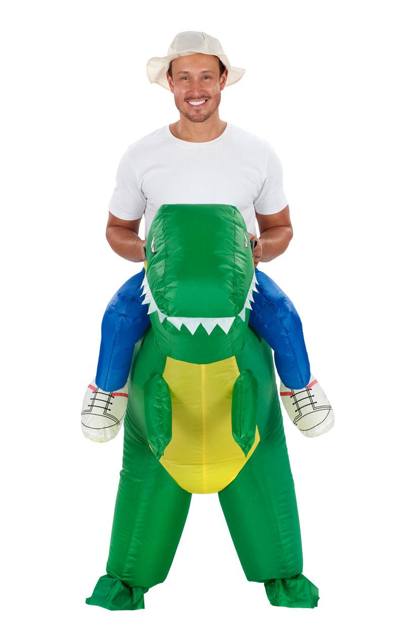 Adult Inflatable Ride On Dinosaur Costume - Joke.co.uk