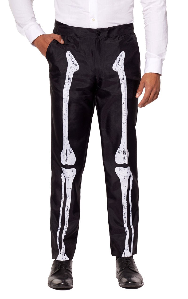 Mens SuitMeister Skeleton Grunge Suit - Joke.co.uk